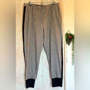 Phillip Lim Wool Blend Plaid Jogger